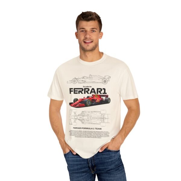 Formula 1 Ferrari Unisex T-Shirt, Car Lover's Tee, Racing Fan Shirt, Sporty Casual Wear, Gift for Motorsports - Image 9