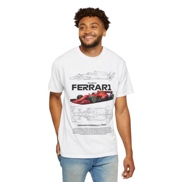 Formula 1 Ferrari Unisex T-Shirt, Car Lover's Tee, Racing Fan Shirt, Sporty Casual Wear, Gift for Motorsports - Image 5