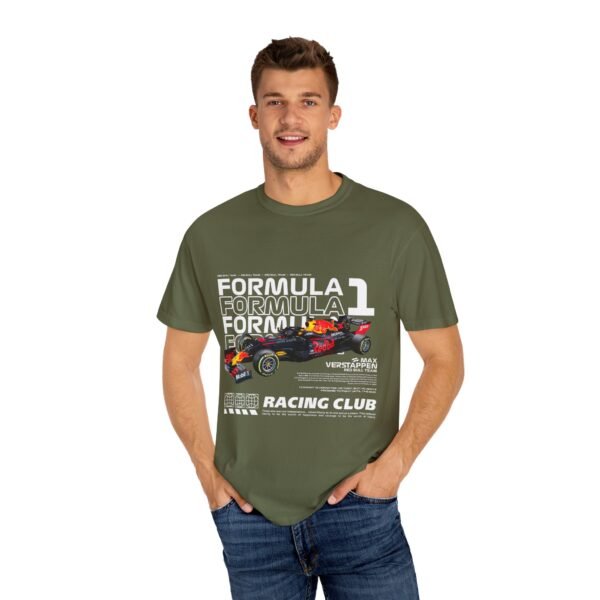 Formula 1 Racing Club Tee - Unisex Garment-Dyed T-Shirt, Motorsport Shirt, Gift for Racing Fans, Sporty Apparel, Car Enthusiast Tee - Image 9