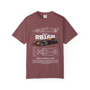 Formula 1 Garment-Dyed T-Shirt | Fan Apparel, Motorsports Gift, Car Enthusiast Tee, Unisex Sportswear, Racing Merchandise
