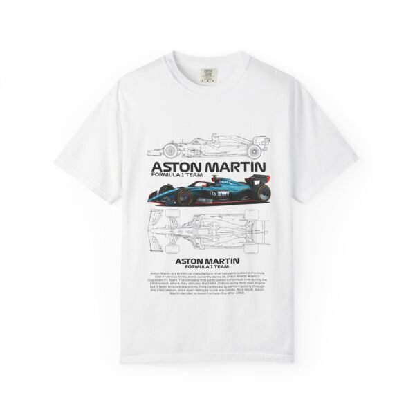 Aston Martin Formula 1 Unisex Garment-Dyed T-Shirt | Perfect for Racing Fans, Casual Wear, Gifts, Auto Shows, Birthdays
