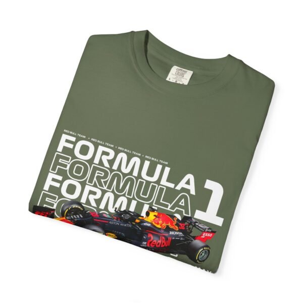 Formula 1 Racing Club Tee - Unisex Garment-Dyed T-Shirt, Motorsport Shirt, Gift for Racing Fans, Sporty Apparel, Car Enthusiast Tee - Image 3