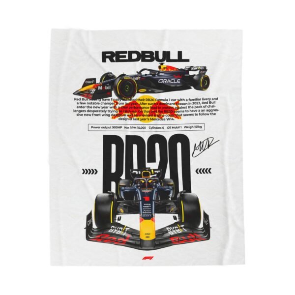 Red Bull Racing Velveteen Plush Blanket, Cozy Throw for Racing Fans, Ideal Gift for Drivers, Soft Fleece for Home Decor, Perfect for [...]