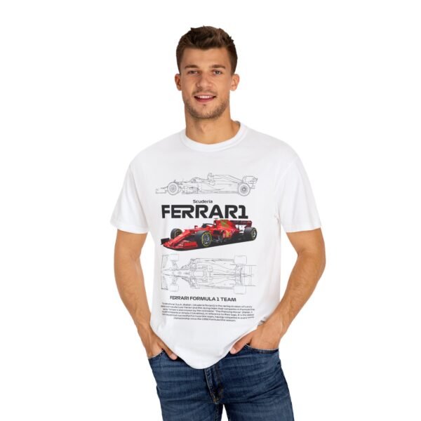 Formula 1 Ferrari Unisex T-Shirt, Car Lover's Tee, Racing Fan Shirt, Sporty Casual Wear, Gift for Motorsports - Image 4