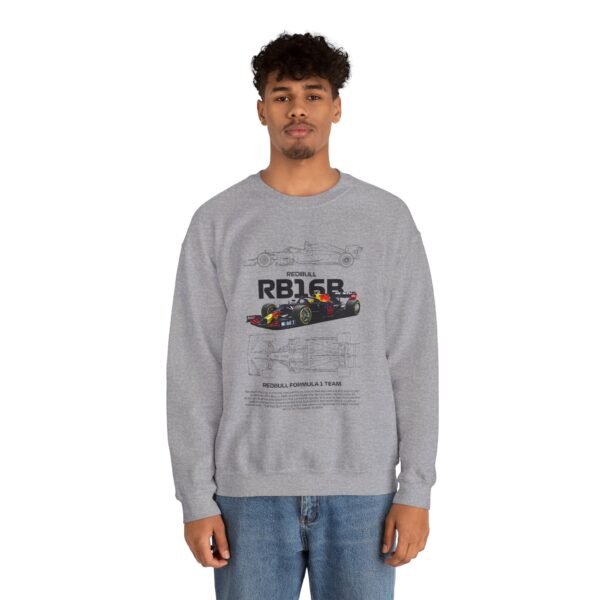 Racing-Inspired Crewneck Sweatshirt for Motorsports Fans, Cozy unisex sweatshirt, Perfect gift for race lovers, Vintage-style apparel, [...] - Image 17