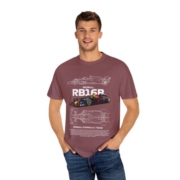Formula 1 Garment-Dyed T-Shirt | Fan Apparel, Motorsports Gift, Car Enthusiast Tee, Unisex Sportswear, Racing Merchandise - Image 4