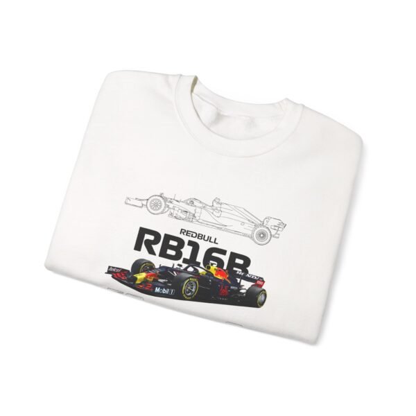 Racing-Inspired Crewneck Sweatshirt for Motorsports Fans, Cozy unisex sweatshirt, Perfect gift for race lovers, Vintage-style apparel, [...] - Image 3