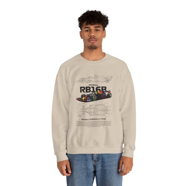Racing-Inspired Crewneck Sweatshirt for Motorsports Fans, Cozy unisex sweatshirt, Perfect gift for race lovers, Vintage-style apparel, [...] - Image 11