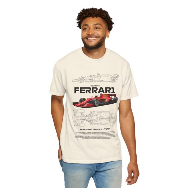 Formula 1 Ferrari Unisex T-Shirt, Car Lover's Tee, Racing Fan Shirt, Sporty Casual Wear, Gift for Motorsports - Image 10