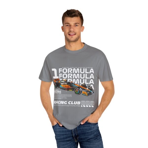 Racing Club Unisex Garment-Dyed T-Shirt, Formula 1 Fan Tee, Motorsport Apparel, Gift for Racing Enthusiasts, Sporty Casual Wear - Image 9